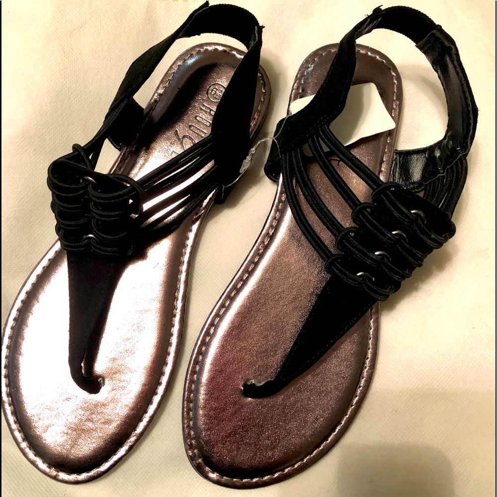 Rouge Helium Gladiator Sandals Size 6 1/2